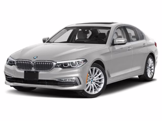 2018 Mineral White Metallic BMW 5 Series 530i RWD Sedan
