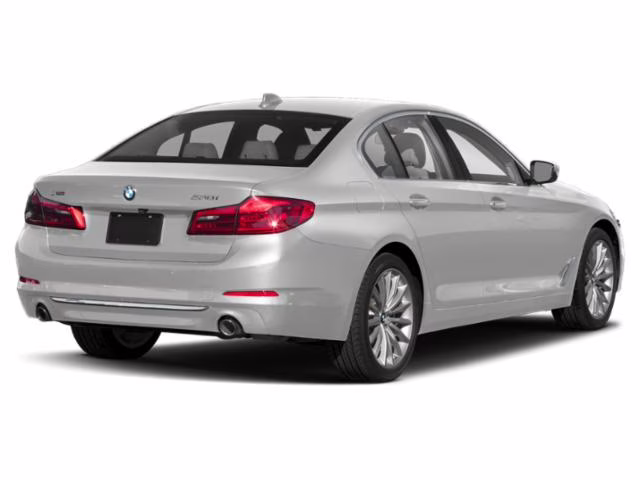 2018 Mineral White Metallic BMW 5 Series 530i RWD Sedan