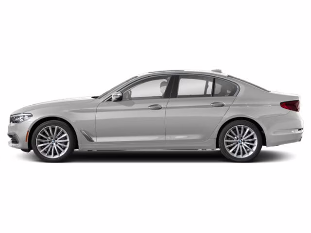 2018 Mineral White Metallic BMW 5 Series 530i RWD Sedan