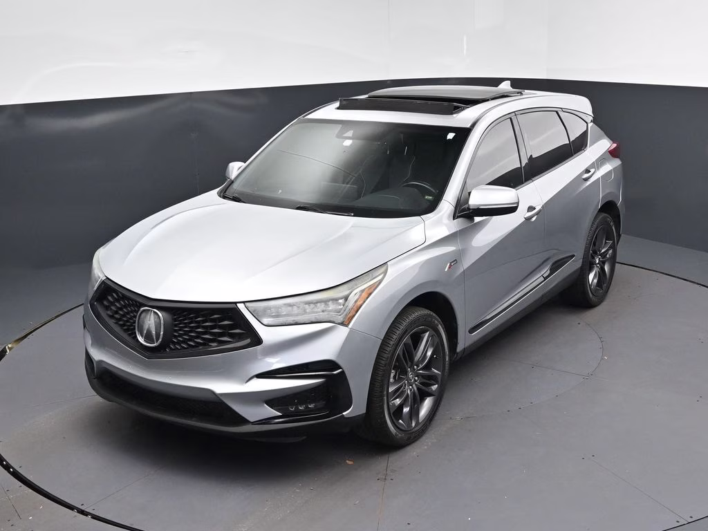 2019 Silver Acura RDX A-Spec Package FWD SUV