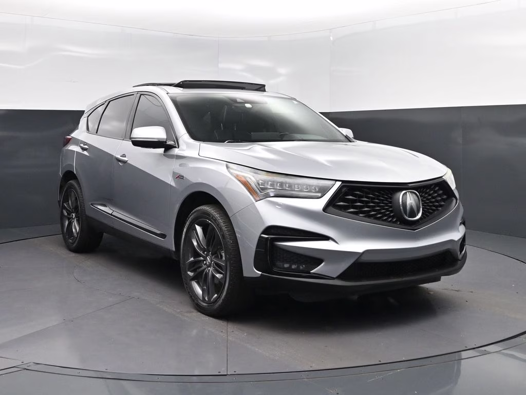 2019 Silver Acura RDX A-Spec Package FWD SUV