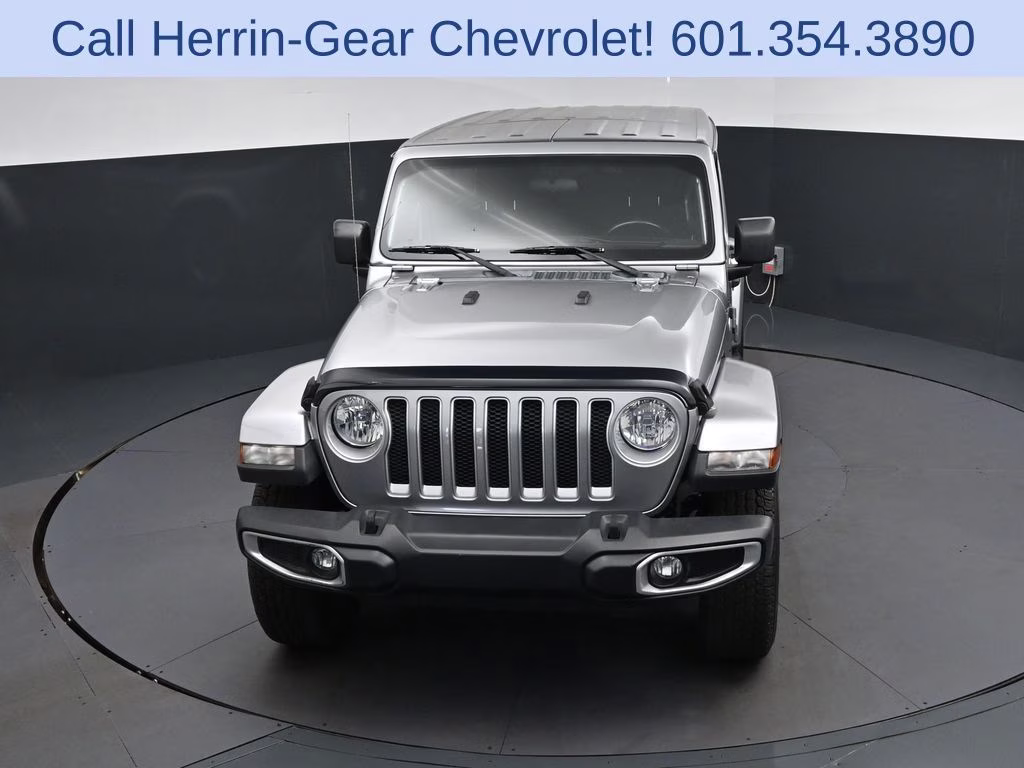 2021 Billet Silver Metallic Jeep Wrangler Unlimited Sahara 4X4 SUV