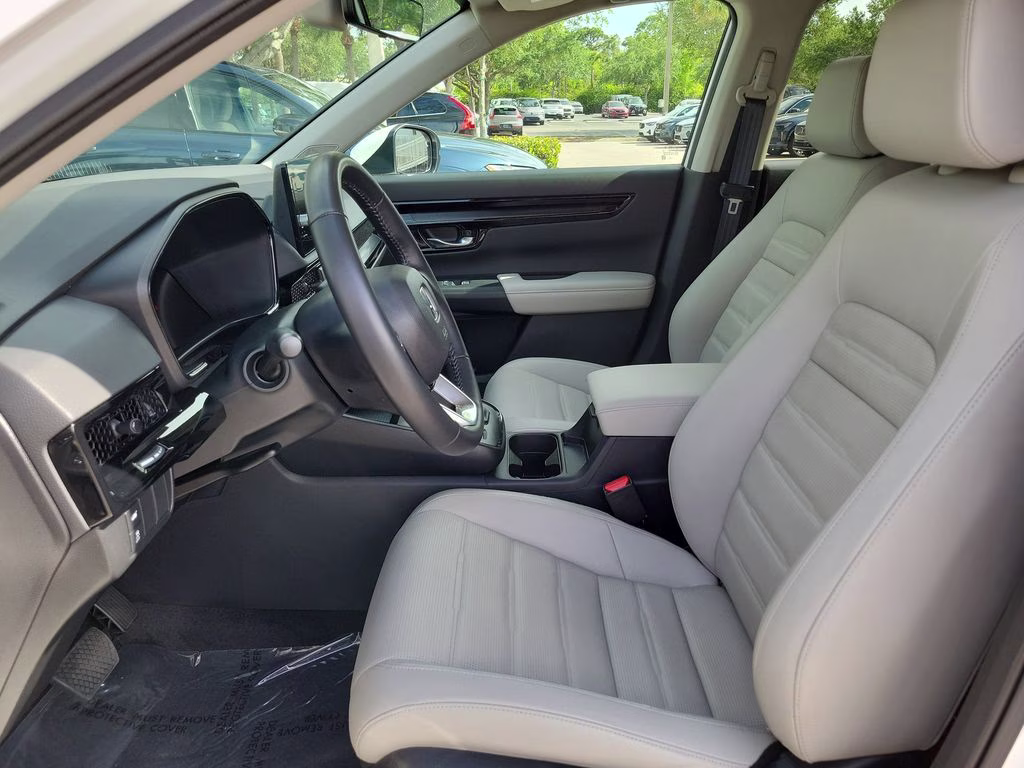 2025 Platinum White Pearl Honda CR-V EX-L FWD SUV