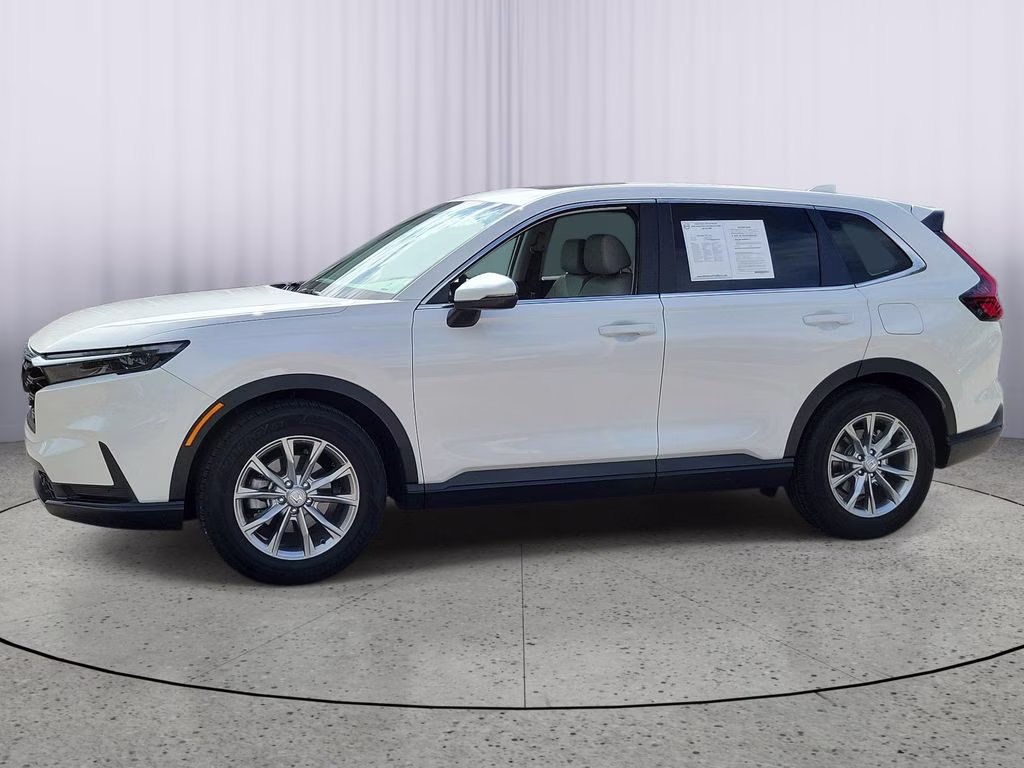 2025 Platinum White Pearl Honda CR-V EX-L FWD SUV