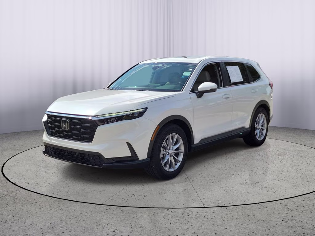 2025 Platinum White Pearl Honda CR-V EX-L FWD SUV