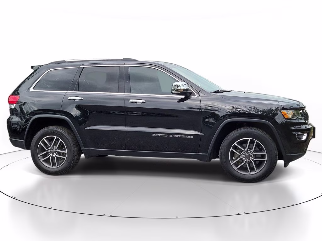 2019 Diamond Black Crystal Pearlcoat Jeep Grand Cherokee Limited 4X4 SUV