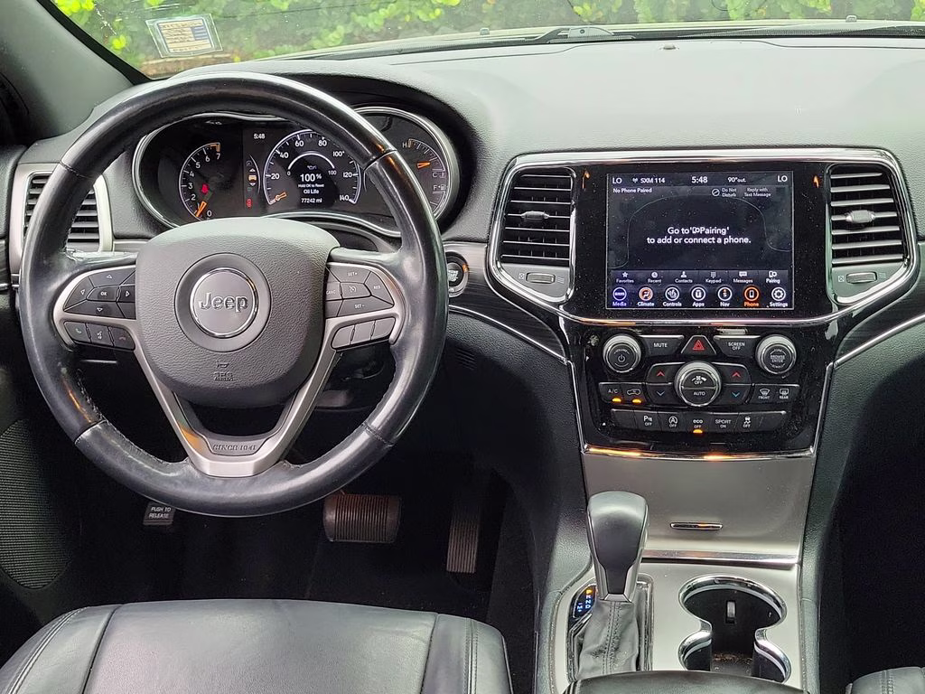 2019 Diamond Black Crystal Pearlcoat Jeep Grand Cherokee Limited 4X4 SUV
