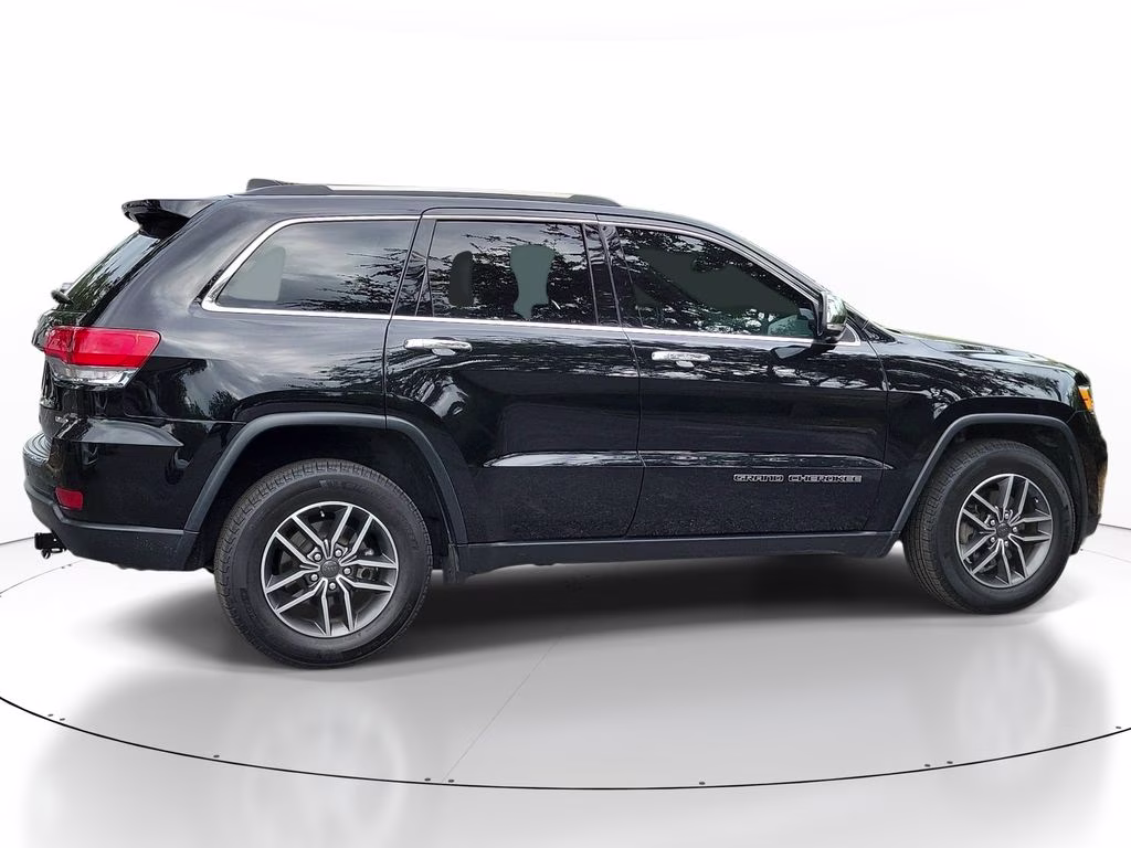 2019 Diamond Black Crystal Pearlcoat Jeep Grand Cherokee Limited 4X4 SUV
