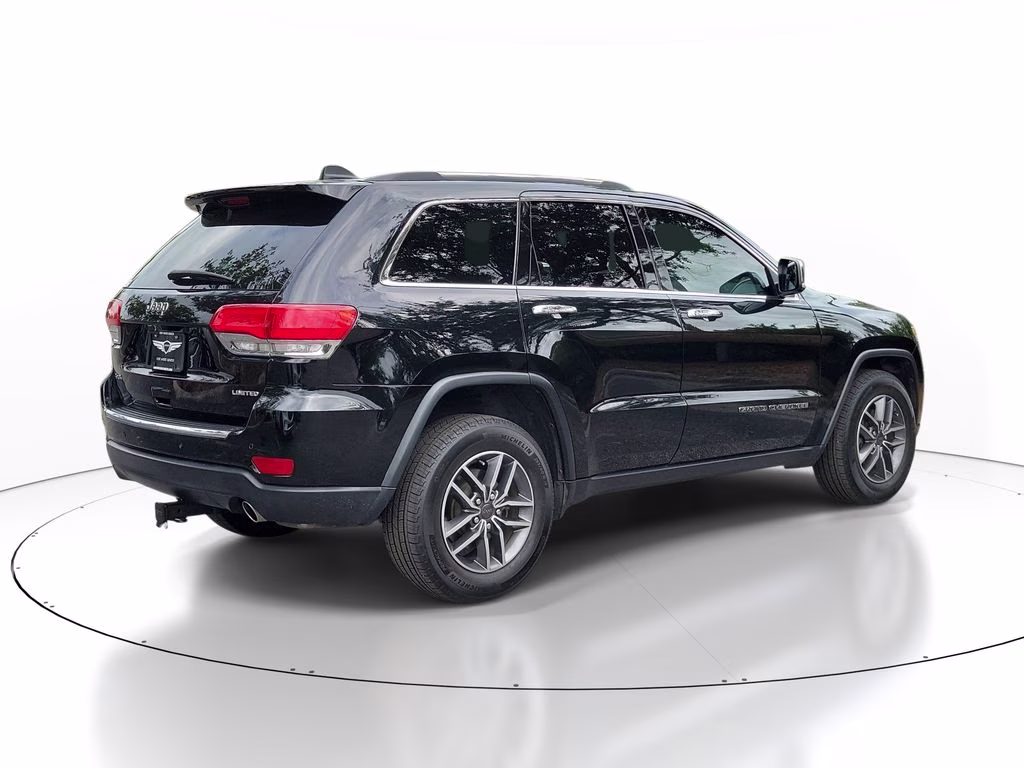 2019 Diamond Black Crystal Pearlcoat Jeep Grand Cherokee Limited 4X4 SUV
