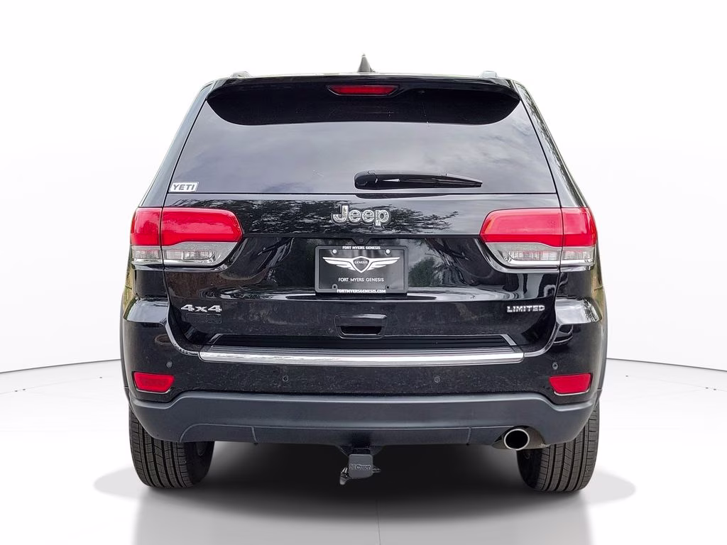 2019 Diamond Black Crystal Pearlcoat Jeep Grand Cherokee Limited 4X4 SUV
