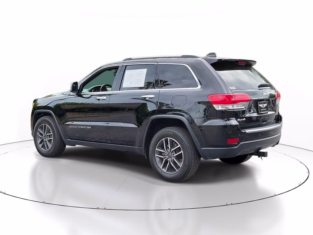 2019 Diamond Black Crystal Pearlcoat Jeep Grand Cherokee Limited 4X4 SUV
