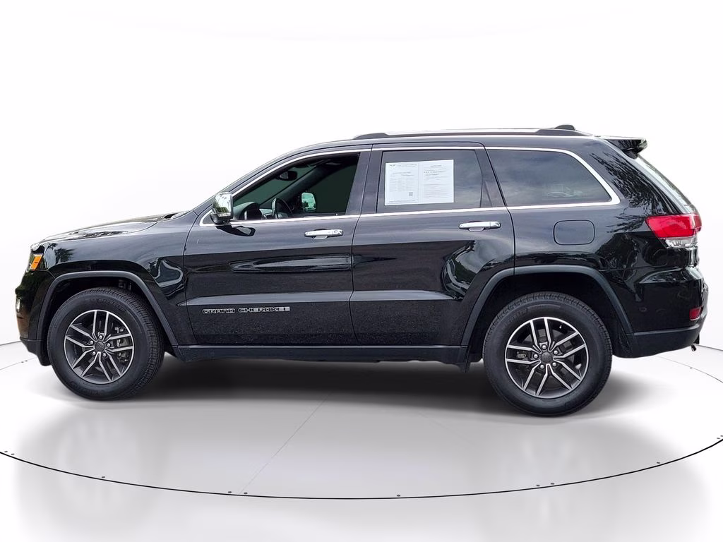 2019 Diamond Black Crystal Pearlcoat Jeep Grand Cherokee Limited 4X4 SUV