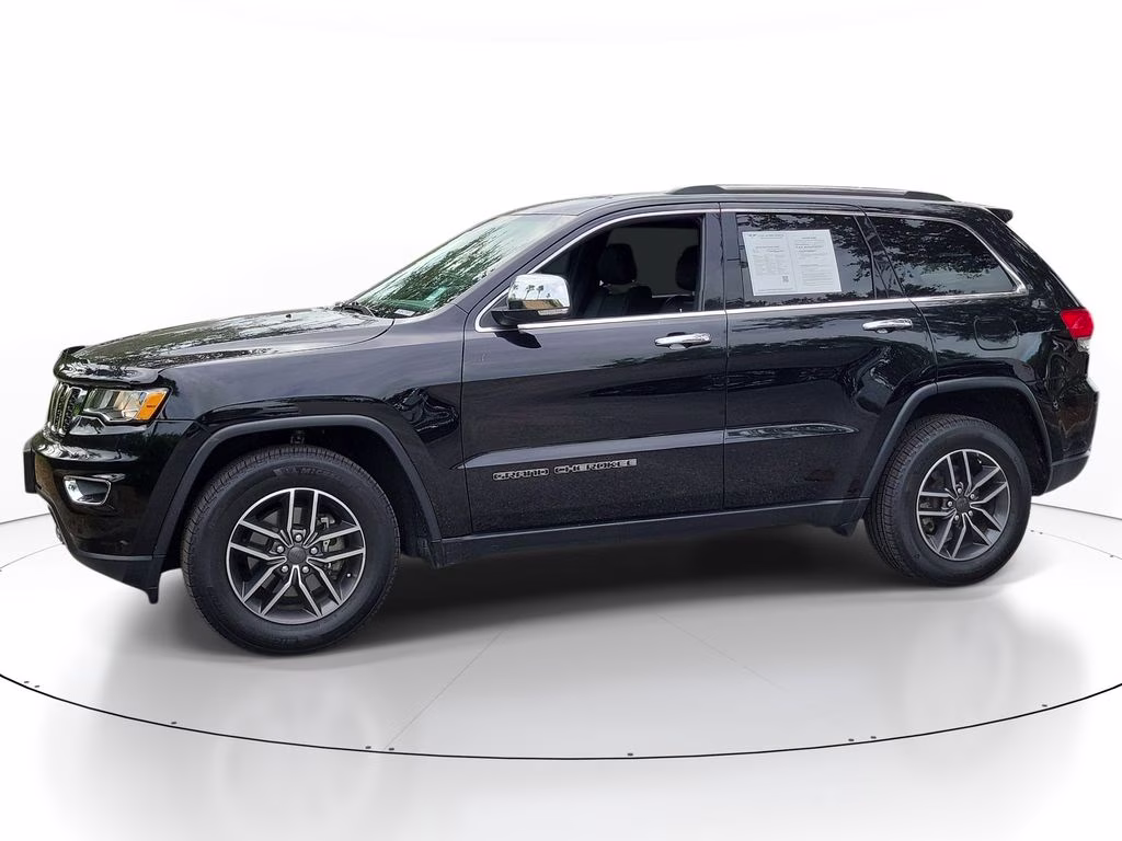 2019 Diamond Black Crystal Pearlcoat Jeep Grand Cherokee Limited 4X4 SUV