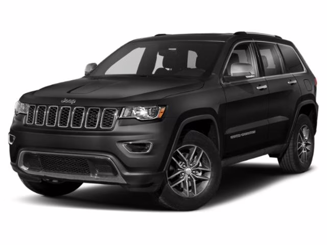 2019 Diamond Black Crystal Pearlcoat Jeep Grand Cherokee Limited 4X4 SUV