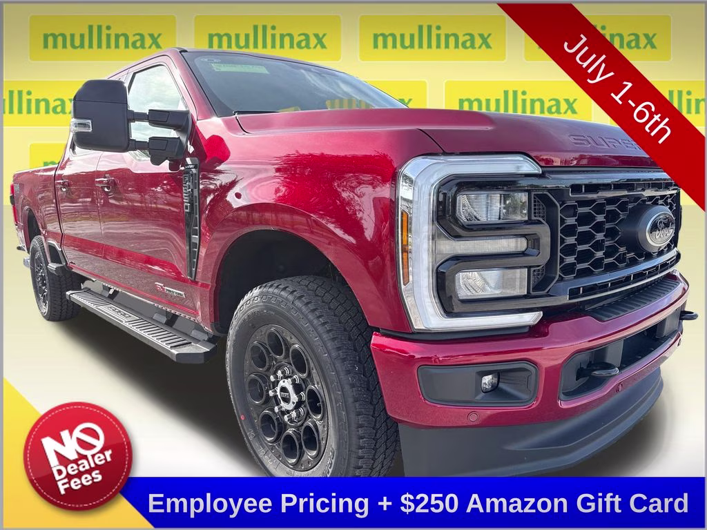 2026 Ruby Red Metallic Tinted Clearcoat Ford Super Duty F-250 SRW Lariat 4X4 Truck