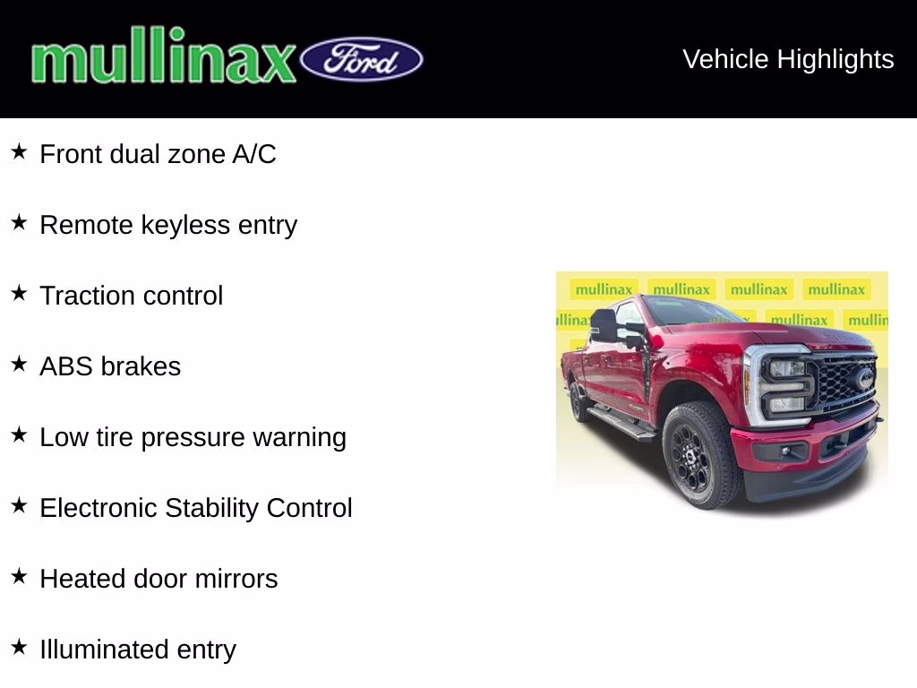 2026 Ruby Red Metallic Tinted Clearcoat Ford Super Duty F-250 SRW Lariat 4X4 Truck