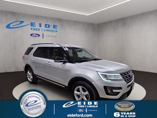 2016 Ingot Silver Metallic Ford Explorer XLT 4X4 SUV