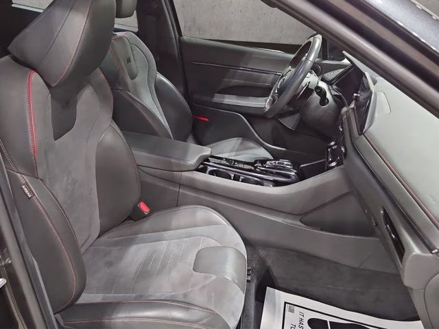2023 Portofino Gray Hyundai Sonata N Line FWD Sedan