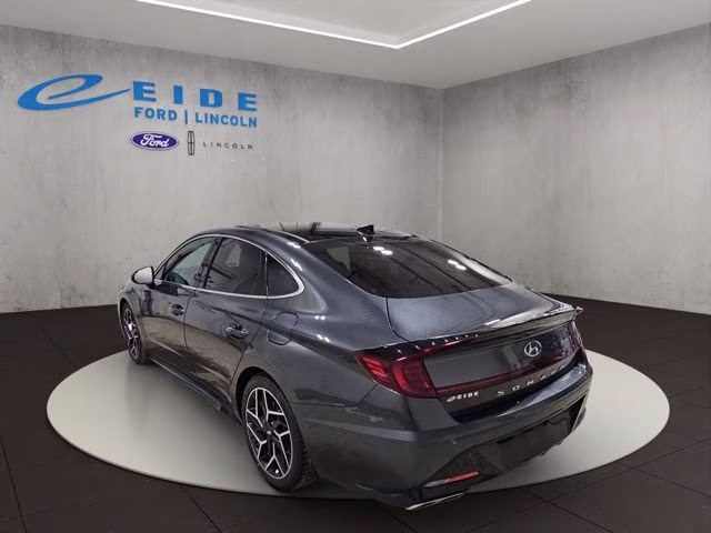 2023 Portofino Gray Hyundai Sonata N Line FWD Sedan