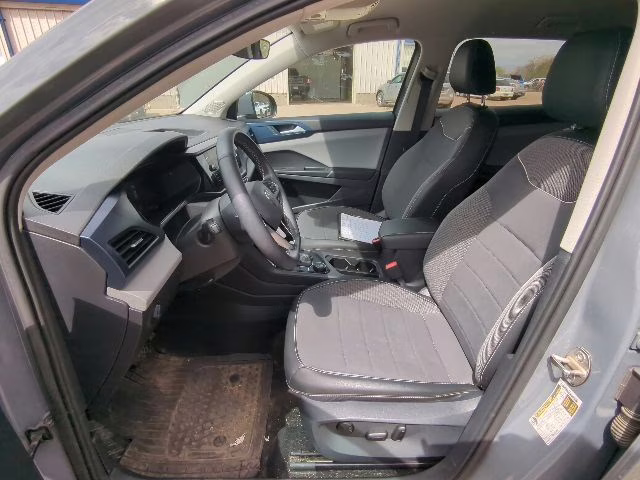 2023 Pure Gray Volkswagen Taos 1.5T SE AWD SUV
