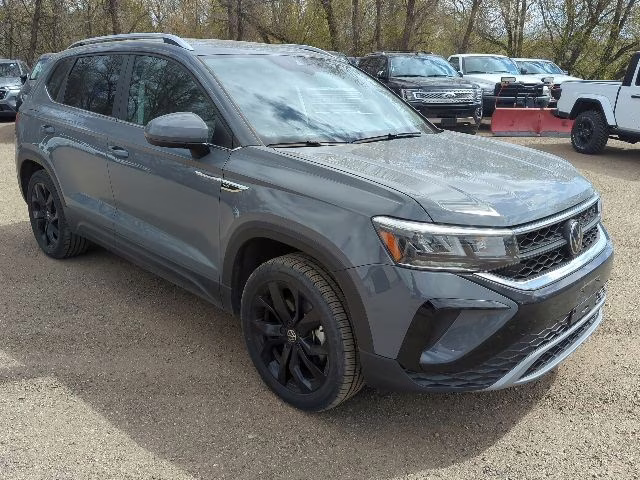 2023 Pure Gray Volkswagen Taos 1.5T SE AWD SUV