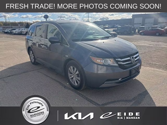 2016 Modern Steel Metallic Honda Odyssey EX-L FWD Van