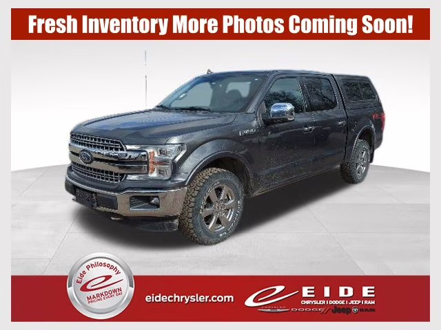 2018 Gray Ford F-150 Lariat 4X4 Truck