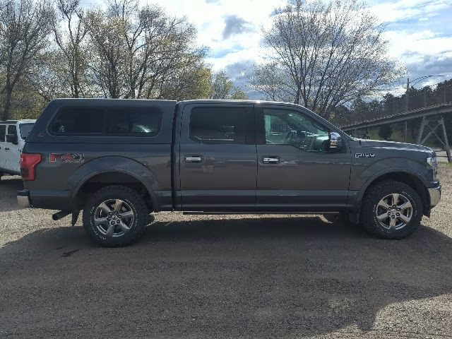 2018 Gray Ford F-150 Lariat 4X4 Truck