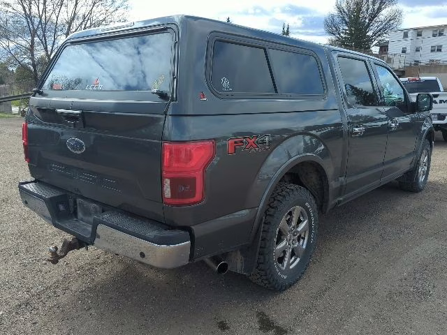 2018 Gray Ford F-150 Lariat 4X4 Truck