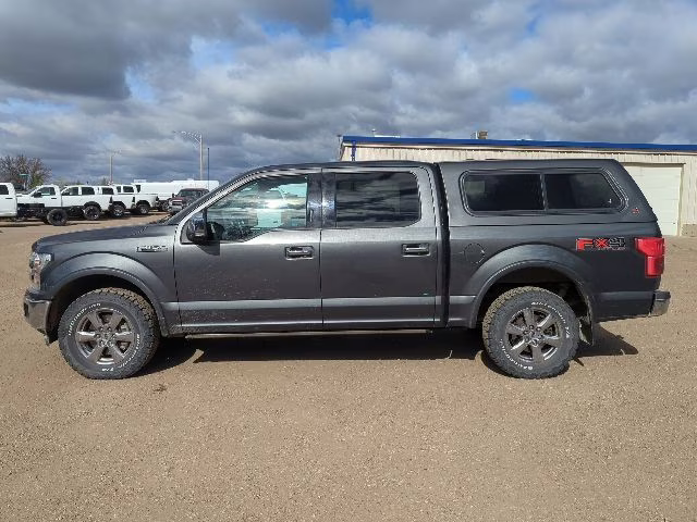 2018 Gray Ford F-150 Lariat 4X4 Truck
