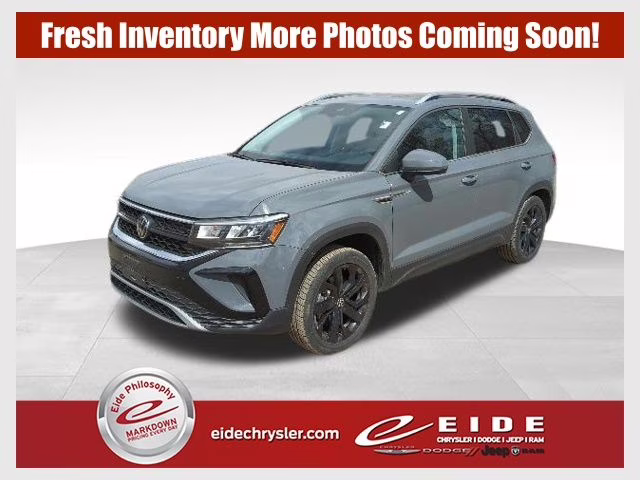 2023 Gray Volkswagen Taos 1.5T SE AWD SUV
