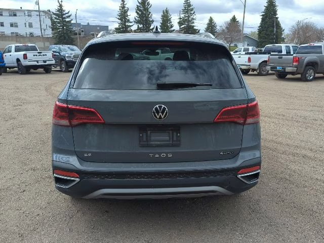 2023 Gray Volkswagen Taos 1.5T SE AWD SUV