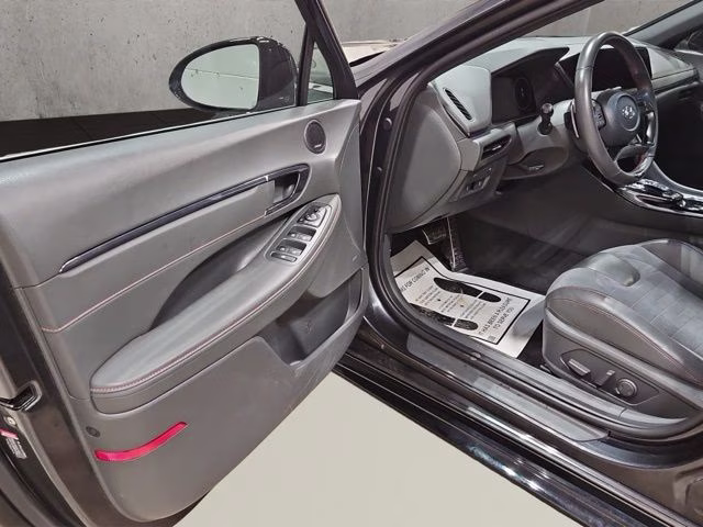2023 Portofino Gray Hyundai Sonata N Line FWD Sedan