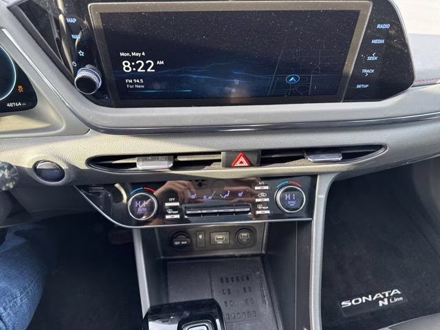 2023 Portofino Gray Hyundai Sonata N Line FWD Sedan