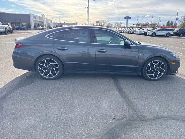 2023 Portofino Gray Hyundai Sonata N Line FWD Sedan