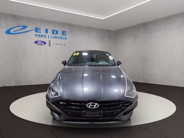 2023 Portofino Gray Hyundai Sonata N Line FWD Sedan