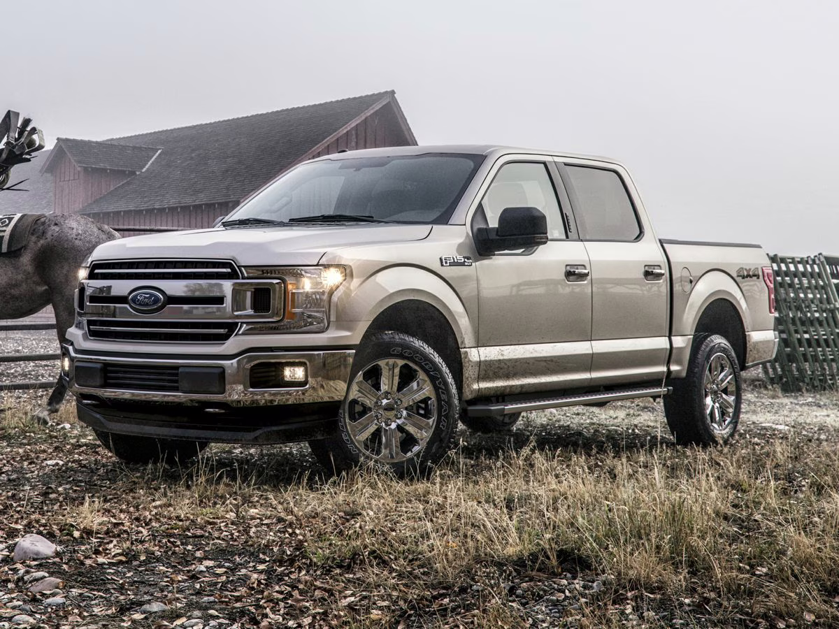 2018 Gray Ford F-150 Lariat 4X4 Truck