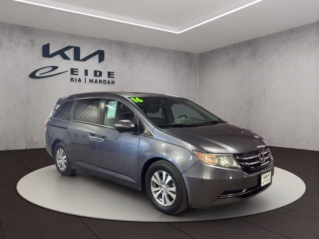 2016 Modern Steel Metallic Honda Odyssey EX-L FWD Van