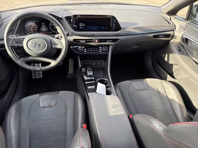 2023 Portofino Gray Hyundai Sonata N Line FWD Sedan