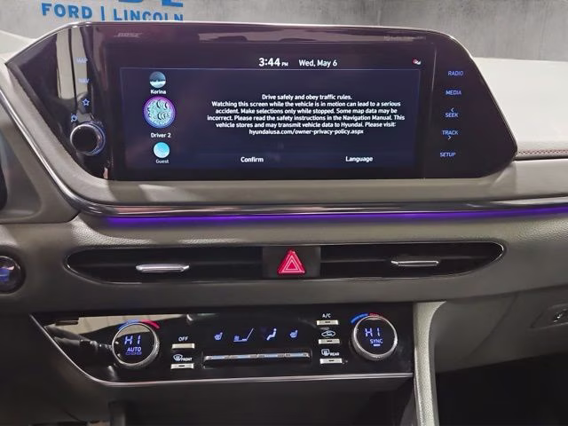2023 Portofino Gray Hyundai Sonata N Line FWD Sedan