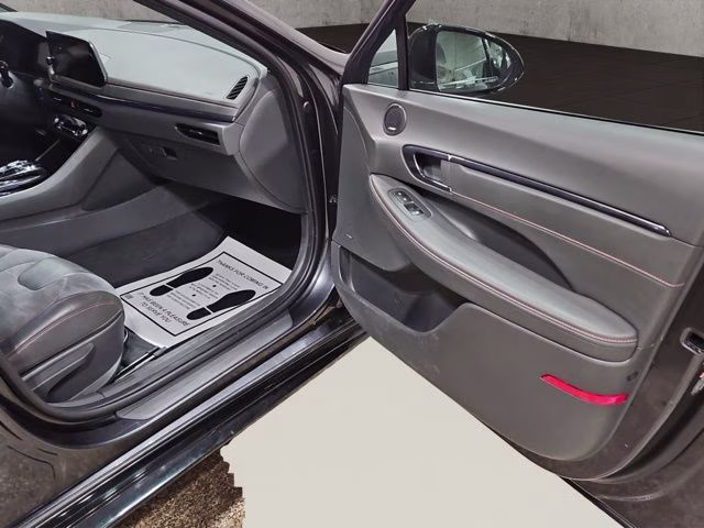 2023 Portofino Gray Hyundai Sonata N Line FWD Sedan