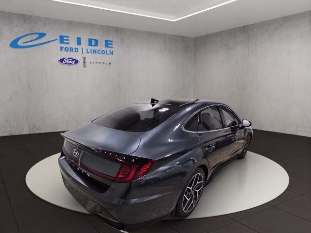 2023 Portofino Gray Hyundai Sonata N Line FWD Sedan
