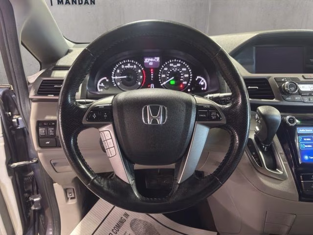 2016 Modern Steel Metallic Honda Odyssey EX-L FWD Van