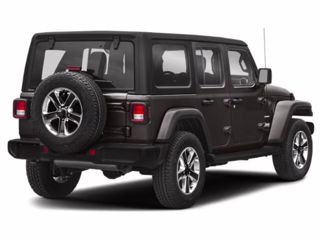 2018 Granite Crystal Metallic Clearcoat Jeep Wrangler Unlimited Sahara 4X4 SUV
