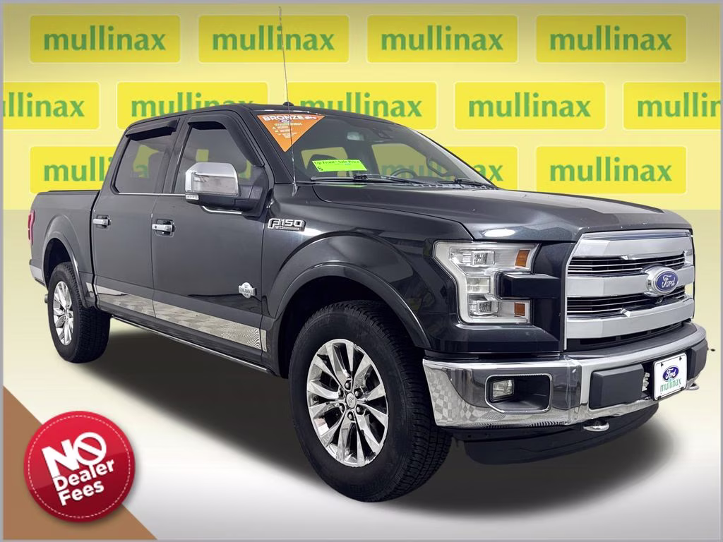 2015 Tuxedo Black Metallic Ford F-150 King Ranch 4X4 Truck