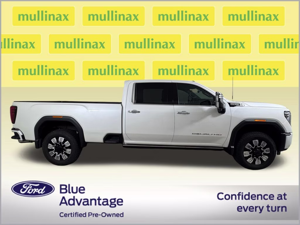 2025 White Frost Tricoat GMC Sierra 3500HD Denali 4X4 Truck