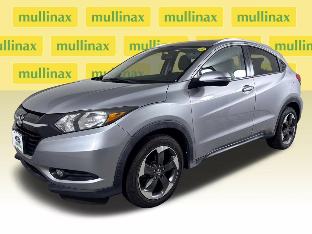 2018 Lunar Silver Metallic Honda HR-V EX-L AWD SUV