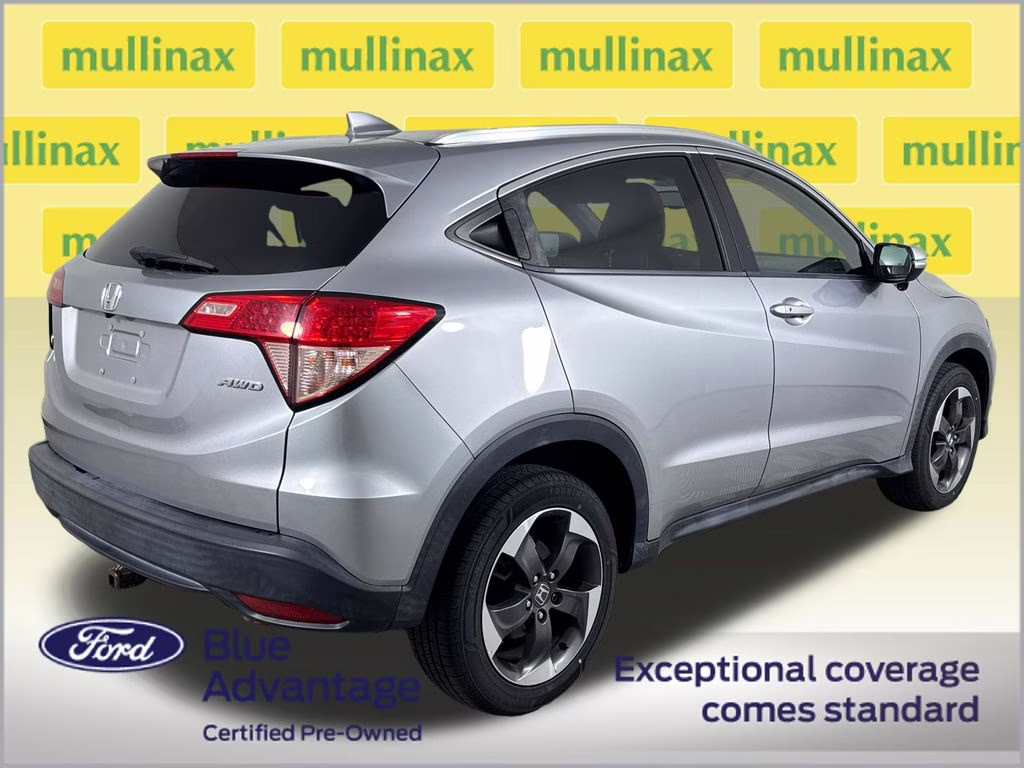 2018 Lunar Silver Metallic Honda HR-V EX-L AWD SUV