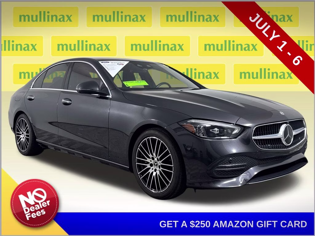 2022 Graphite Gray Metallic Mercedes-Benz C-Class C 300 RWD Sedan