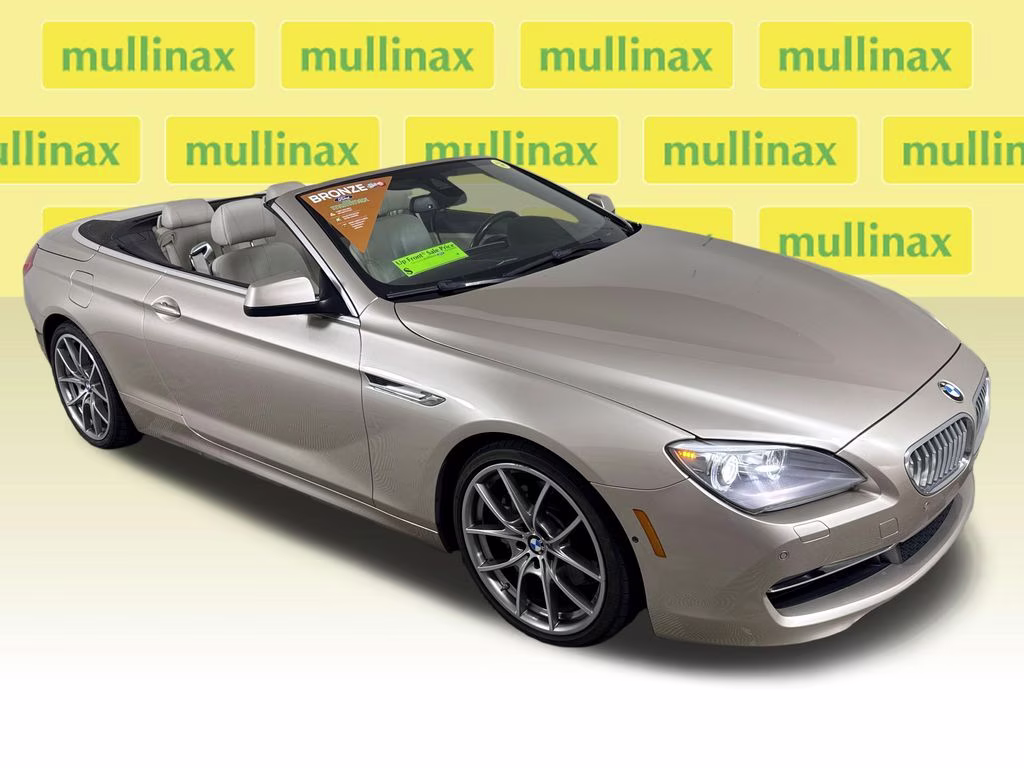 2013 Silver Metallic BMW 6 Series 650i RWD Convertible
